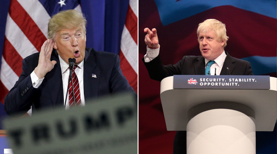 Boris Johnson: ‘Being mistaken for Trump is the worst’