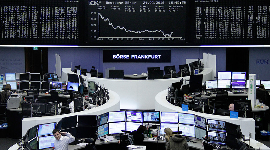 Stock markets down after Brussels blasts