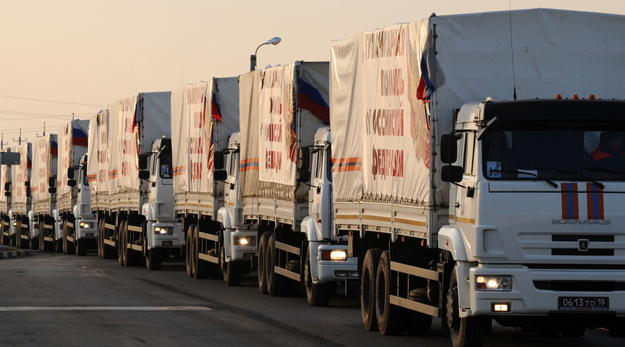 Russian aid convoys come under militant fire in Syria – truce center