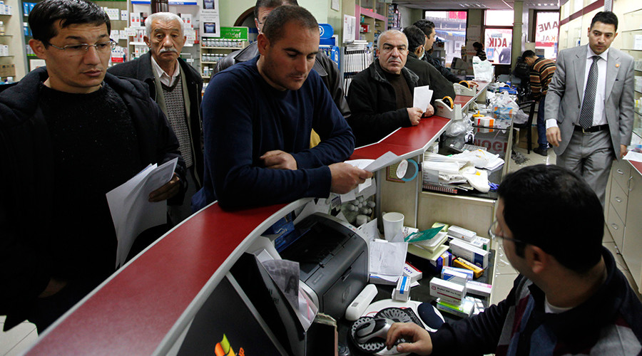 Turkish pharmacies to stop providing free drugs to refugees