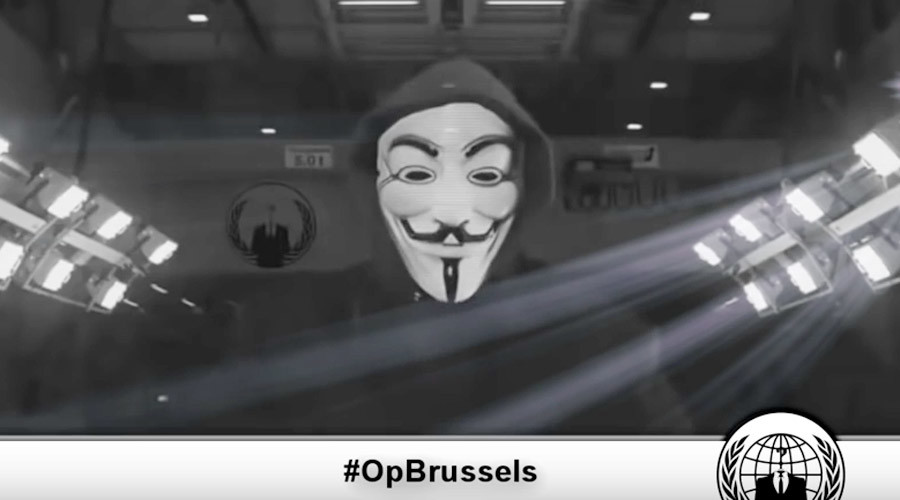 ‘We will strike back’: Anonymous-style video vows to take revenge on ISIS after Brussels attacks