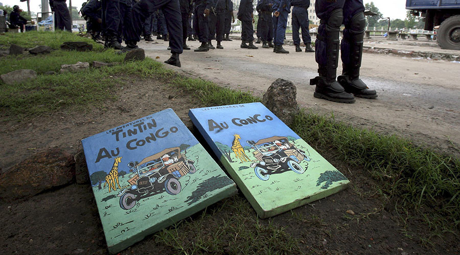 #JeSuisTintin… except his racist books awkwardly celebrating Belgium’s dark past