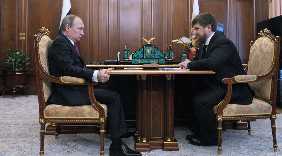 Putin backs Kadyrov to stay on as Chechen leader