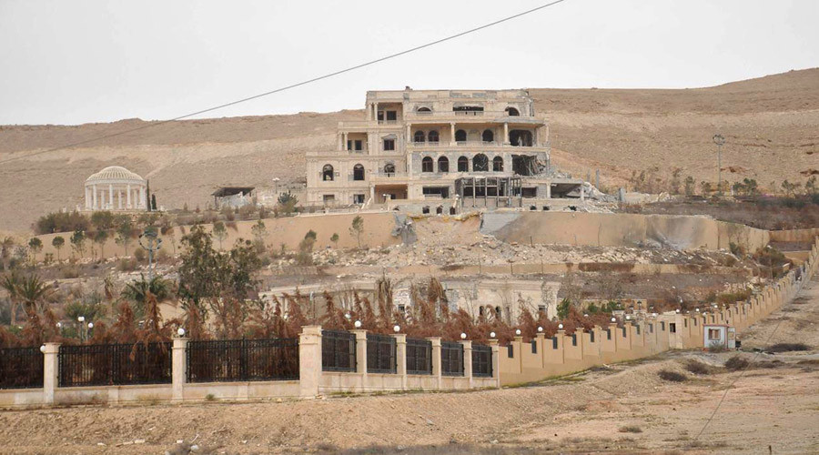 Striking drone footage shows what remains of Palmyra after ISIS pillage