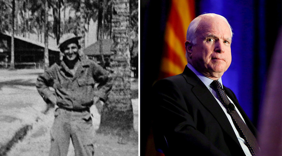 Last Lincoln Brigade member receives unlikely tribute from US Sen John McCain
