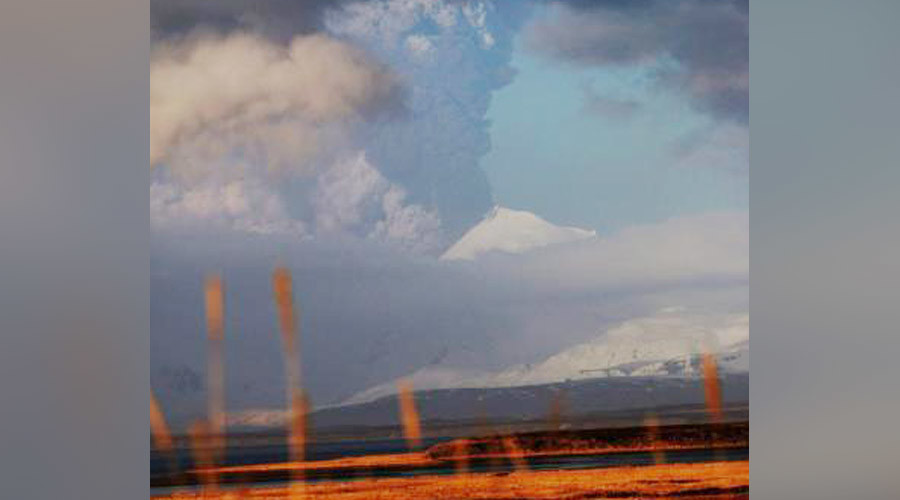 ‘Red warning’: Alaska volcano erupts, spews ash 20,000ft high (PHOTOS)