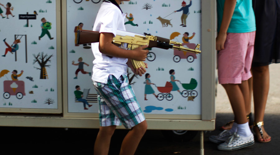Kids with guns: 1,500 children arrested for suspected firearms offences