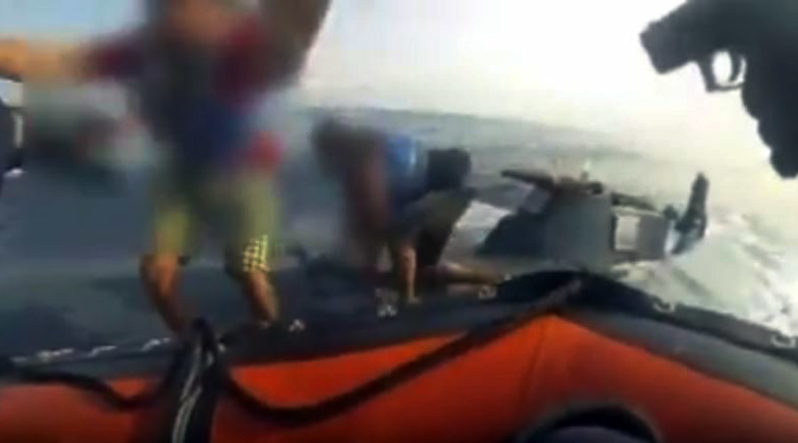 Makeshift drug-running submarine raided & sunk in US Coast Guard bust (VIDEO)