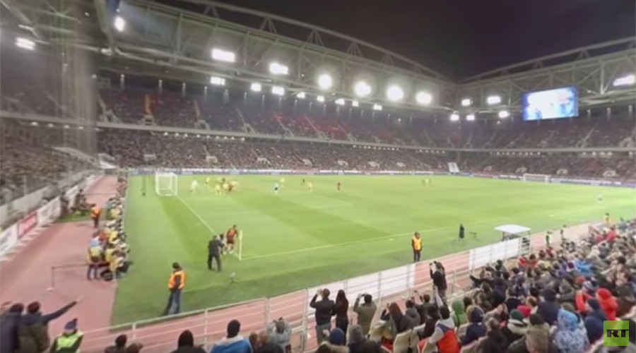 360 degree soccer: Revolutionary new way to watch Russia play