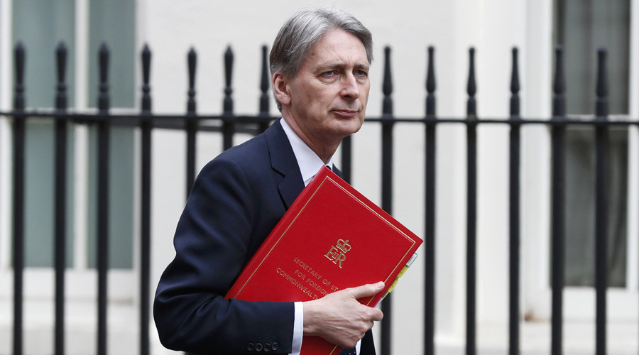Philip Hammond has a funny way of showing his commitment to ‘international norms’