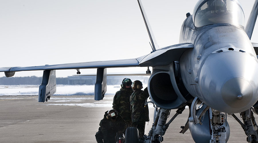 CHiPs chase SUV into FA-18 fighter, 2 dead