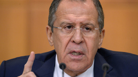 Russian Foreign Minister Sergey Lavrov. © Grigoriy Sisoev