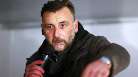 Lutz Bachmann of anti-immigration group PEGIDA, a German abbreviation for 