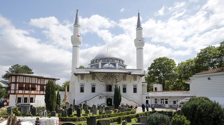 A general view shows the Sehitlik-Moschee mosque in Berlin, Germany © Fabrizio Bensch 
