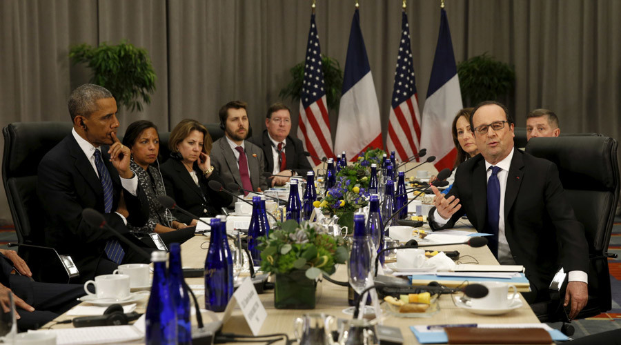 White House accused of censoring French president mentioning ‘Islamist terrorism’