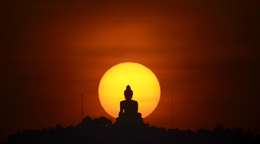 ‘Unprecedented vandalism’: Man urinates in Kalmyk temple, high-kicks Buddha statue