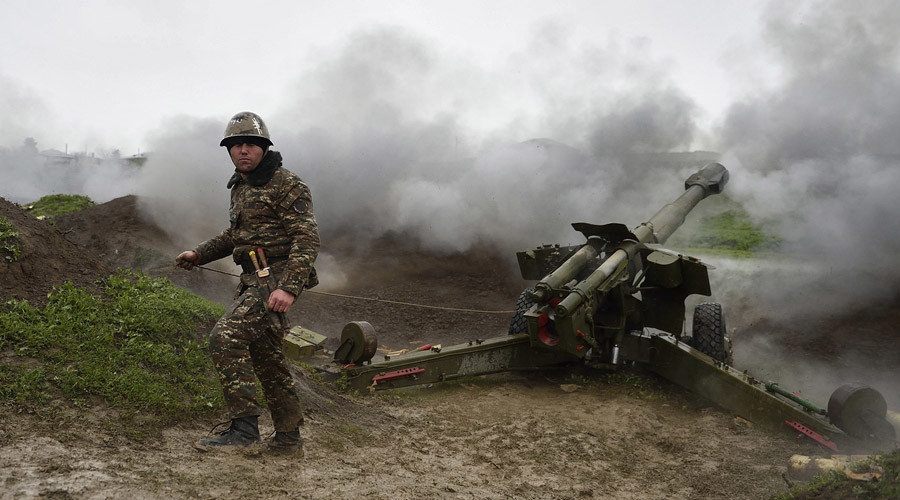Escalation of hostilities in disputed Nagorno-Karabakh