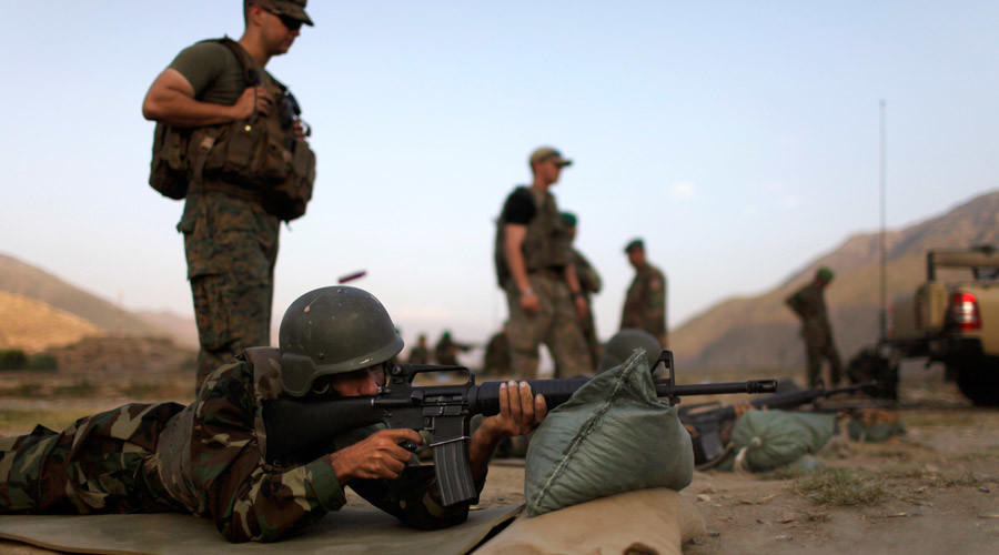 Afghans too busy fighting Taliban to train, says US general