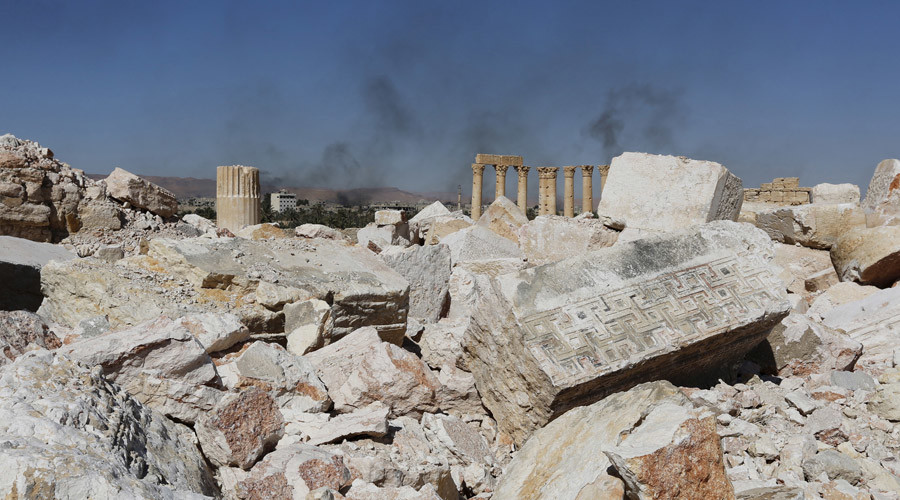Demining Palmyra: Russian experts defuse over 100 mines in ancient Syrian city (VIDEO)