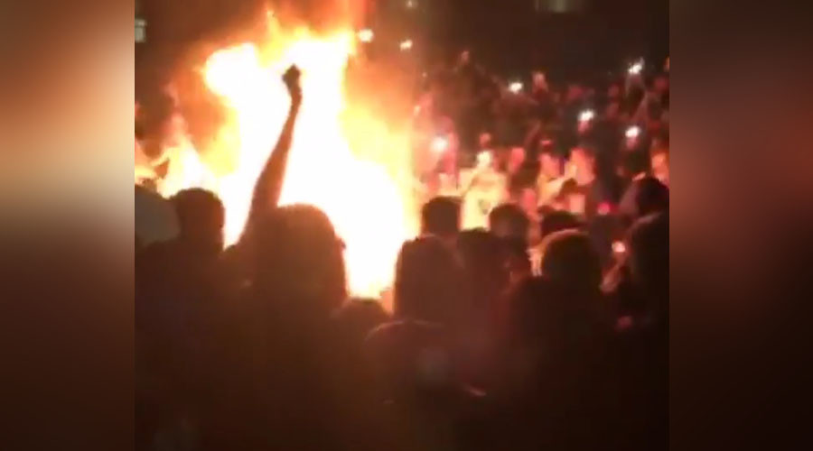 Arrests, injuries & fires: Villanova basketball fans’ victory celebrations spiral out of control