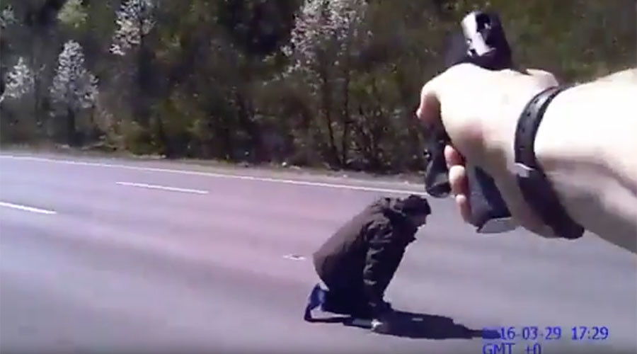 Ohio cop shoots knife-wielding man in dramatic body cam footage (VIDEO)