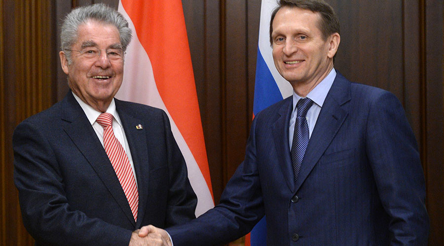 Duma chief welcomes Austria’s ‘open policy’ towards Russia