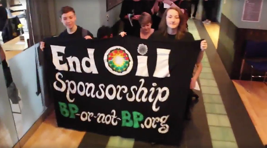 Burn! Oil giant BP dropped as Edinburgh Festival sponsor