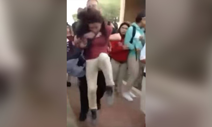 ‘Body slam’ cop sparks fury after shocking Texas schoolgirl arrest (VIDEO)