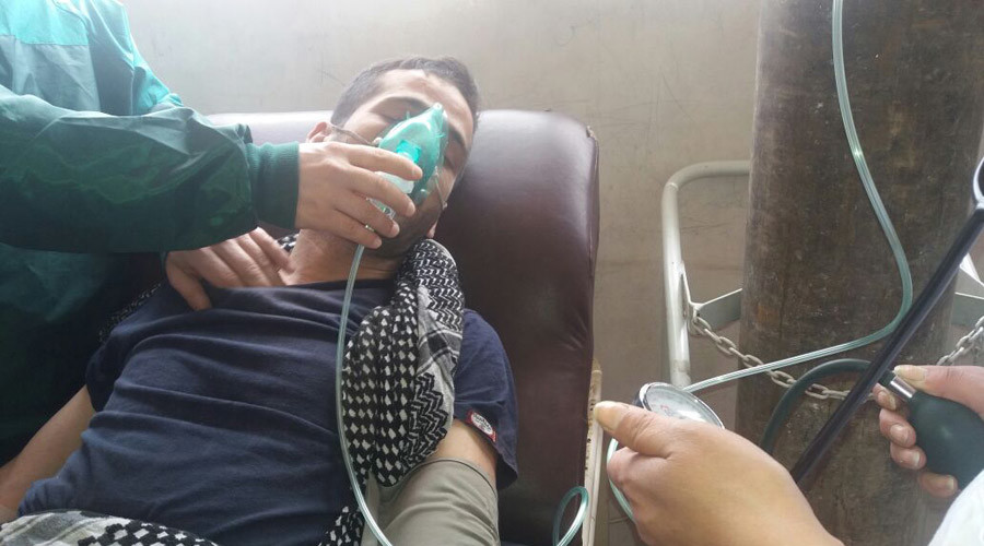 Shocking images show victims of chemical attack on Aleppo neighborhood in Syria (PHOTOS, VIDEOS)