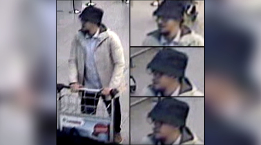 Belgium shows new images of ‘man in white,’ 3rd suspect in Brussels bombings