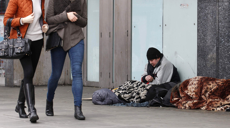 Homeless to be fined £50 for begging by English council