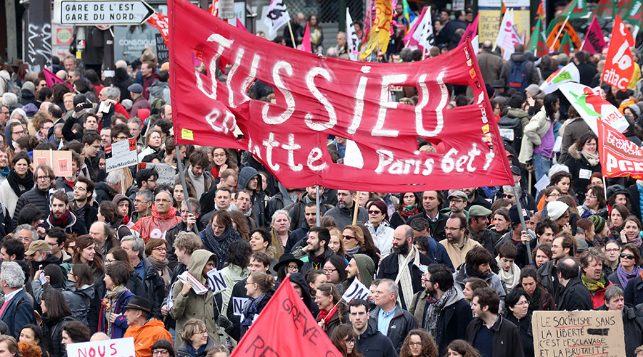 ‘Nuit Debout’: Huge anti-labor reform protests rock France