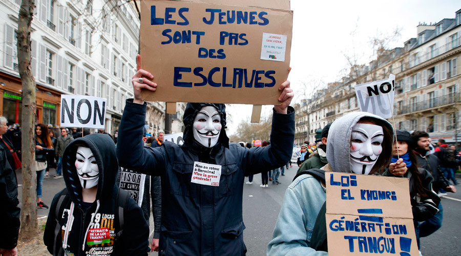 French labor reform protests ‘destined to go nowhere’