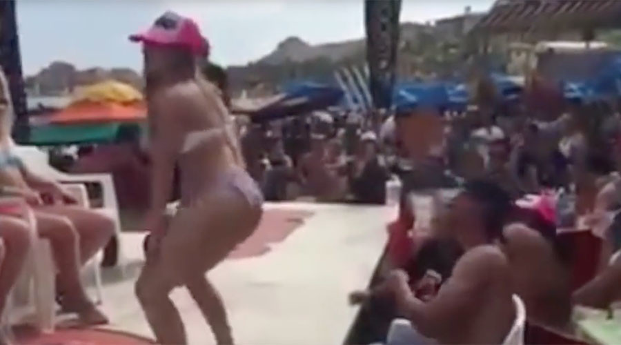 Twerking teacher sacked for her sexy spring break moves (VIDEO)