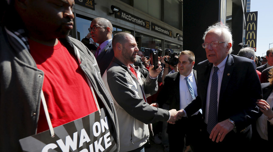 Transit union & senator back Sanders ahead of New York primary