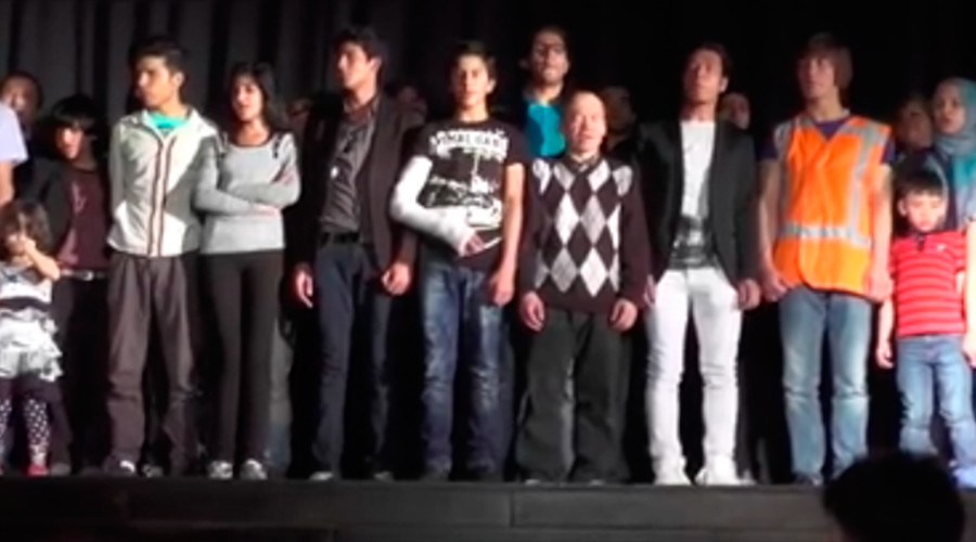 'Multiculturalism kills': Right-wing extremists storm play performed by refugee actors in Vienna