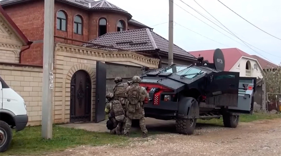 Secretive ‘FSB Batmobile’ & ‘Tiger’ assault vehicles debut in Dagestan anti-terror op (VIDEO)