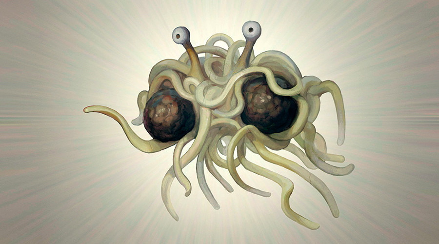 Church of Flying Spaghetti Monster hosts its first official wedding in ...