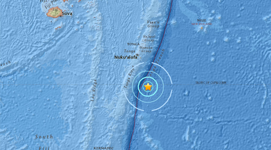 Powerful 5.8-magnitude quake hits Tonga – USGS