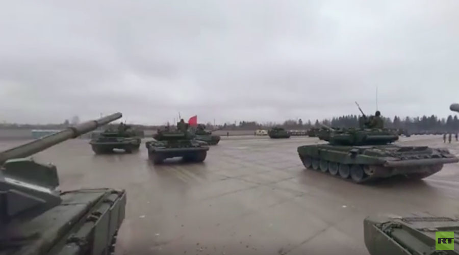 Ride with a tank in RT’s 360 video of Moscow V-Day parade rehearsal