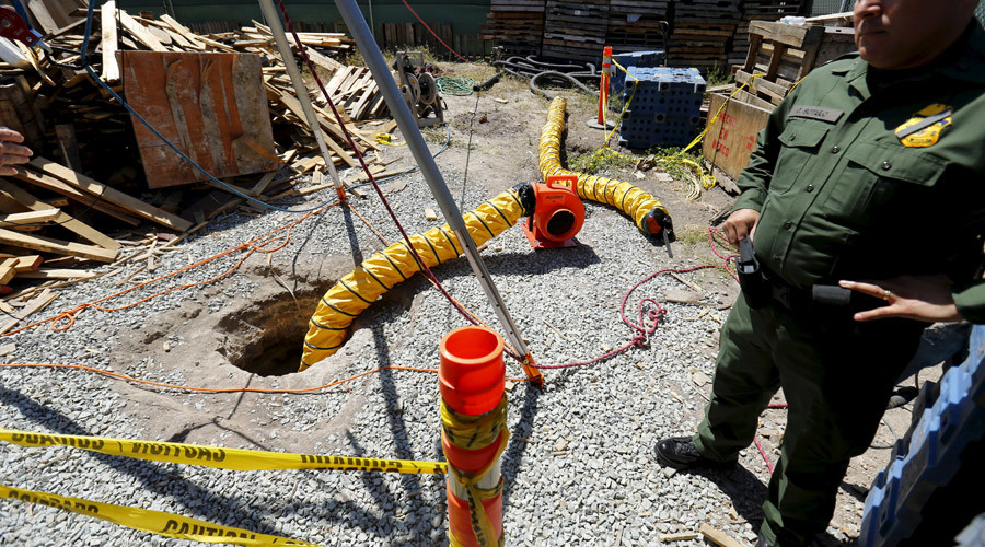 ‘Out in the open’: Half-mile long drug tunnel connects US to Mexico