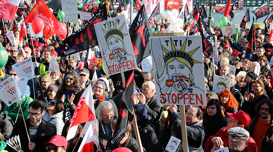 TTIP trade deal under pressure in Germany & US