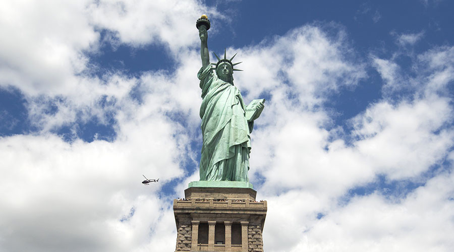 Pro-Turkey group skywrites slogans denying Armenian genocide above NYC (PHOTOS)