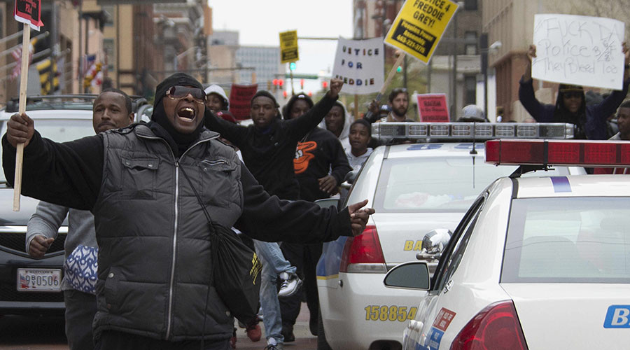 Unity rally in Baltimore on anniversary of Freddie Gray funeral