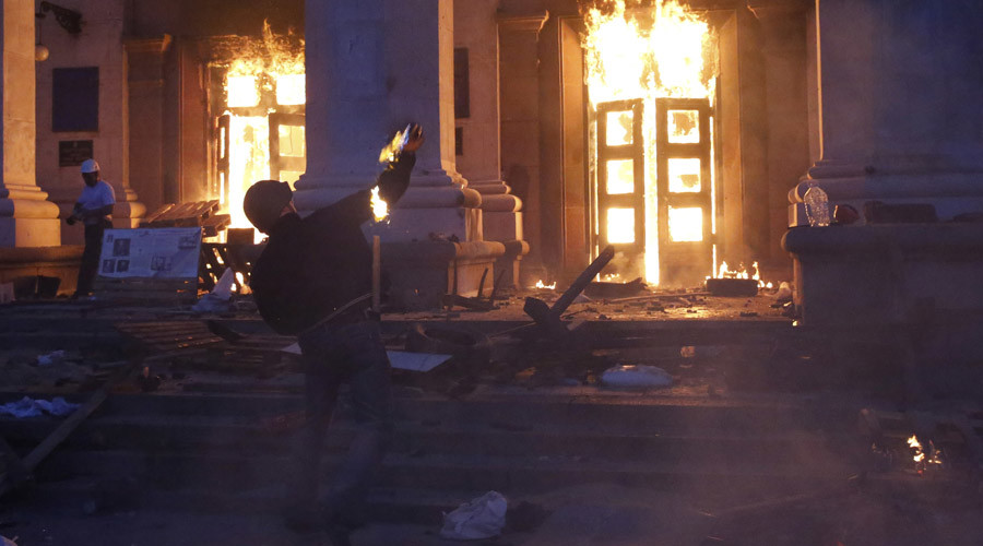 Tensions running high in Ukrainian city Odessa ahead of anniversary of mass killings