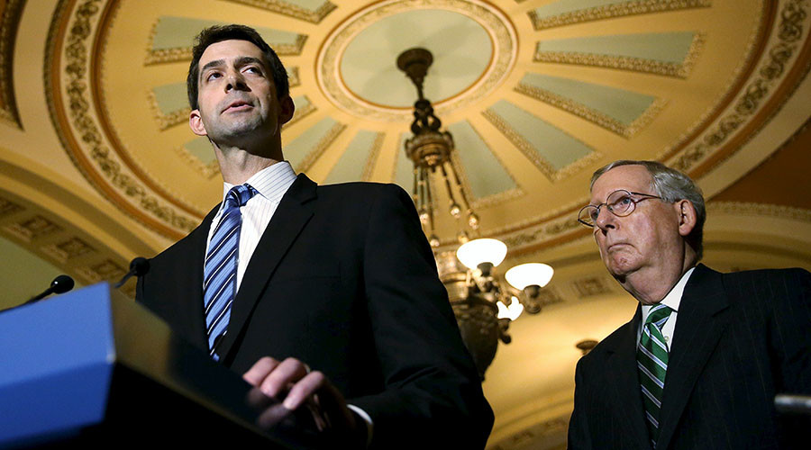 ‘Poison pill’: Senator’s anti-Iran deal amendment prevents passage of bill keeping government funded