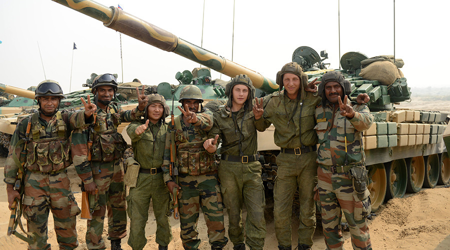 Moscow & Delhi to hold 3 major war games in 2016