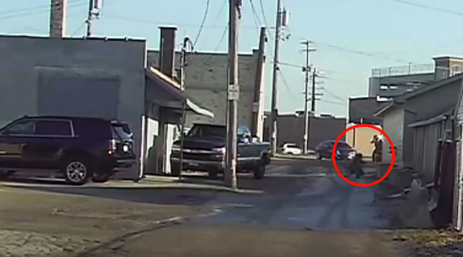 Wisconsin police shot hostage without warning, video shows