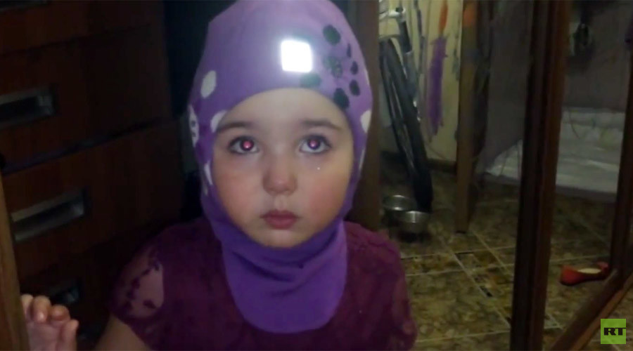 ‘I’ll go to Africa and starve there!’ Video of Russian 4yo reproaching parents goes viral