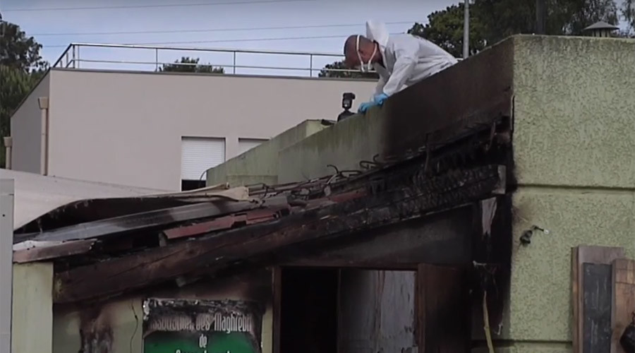 Muslim prayer hall in Corsica ravaged by blaze